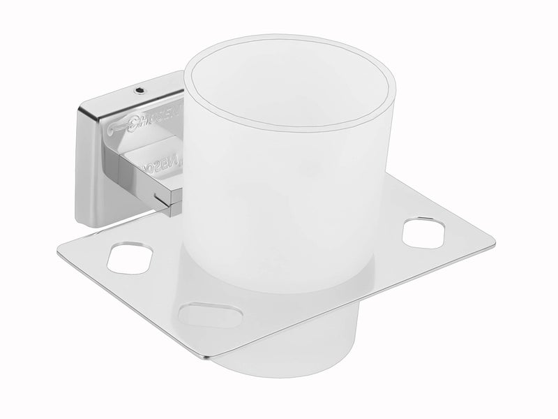 ARQUIN 304 Grade Stainless Steel Tumbler Holder/Tumbler Stand/Bathroom Accessories (Chrome Vita)