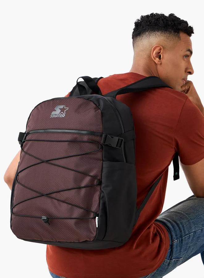 Starter Starter Men Bungee Cord Detail Backpack