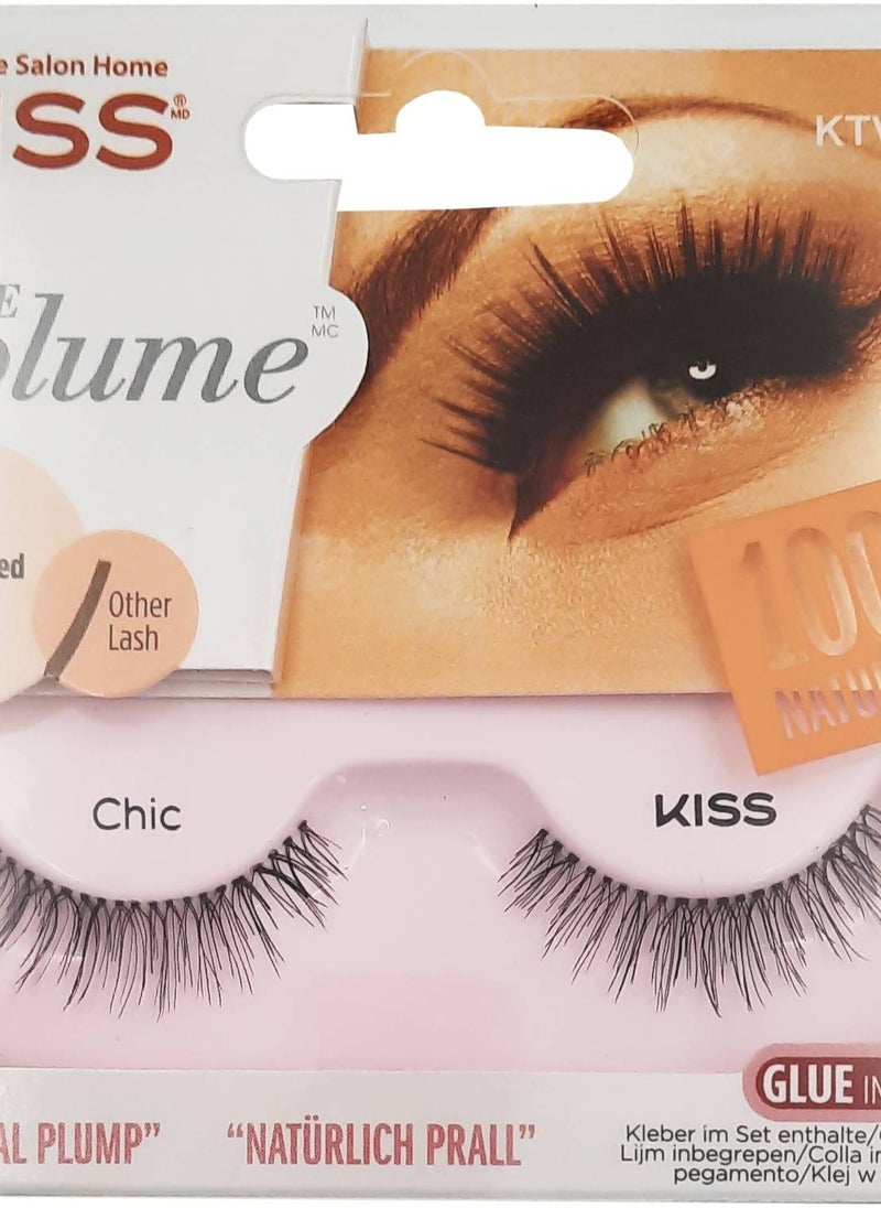 KISS رموش True Volume أنيقة KTVL03C  - Image 1