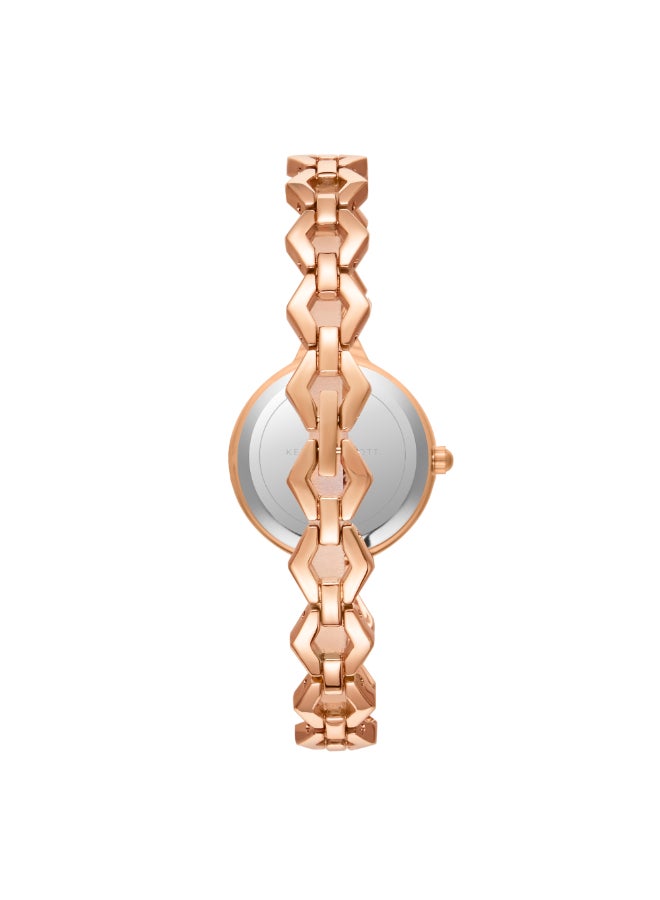 كينيث سكوت ساعة يد نسائية ستانلس ستيل بعقارب - -  مم - Image 3