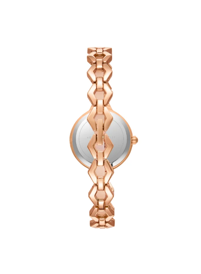 KENNETH SCOTT Women's Stainless Steel Analog Watch K23508-RBKS - 28 mm