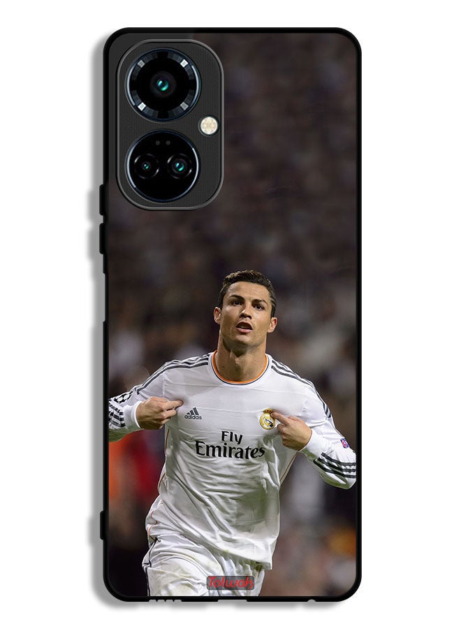 Tolwak Tecno Camon 19 Pro Protective Case Cover Cristiano Ronaldo - Image 1