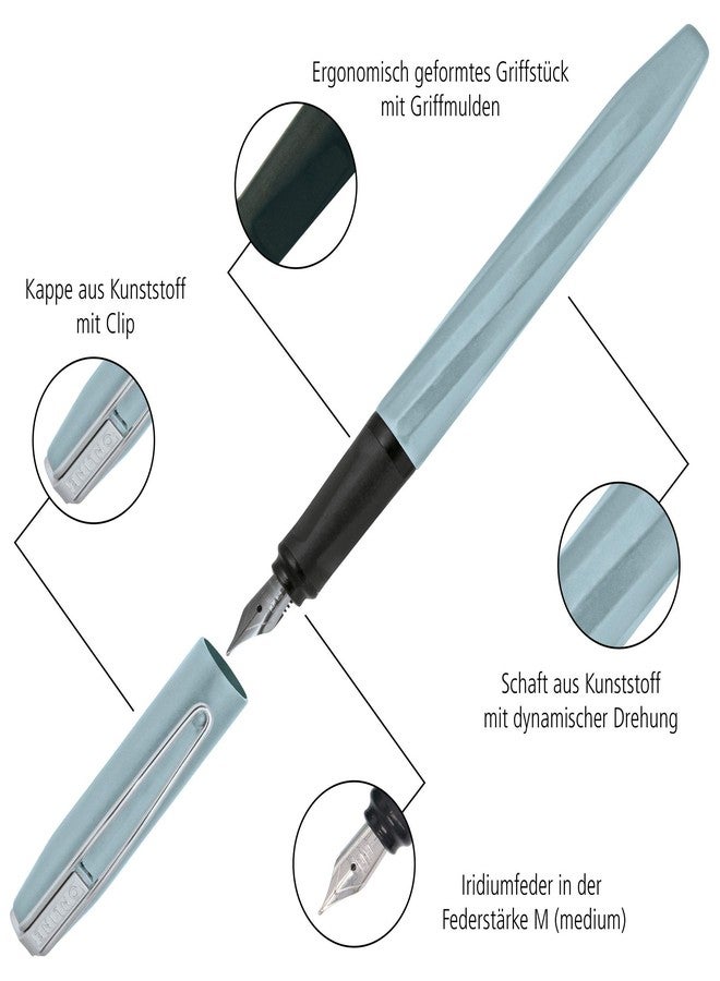 Online fountain pen Slope Black Medium Nib 26116 - Image 3