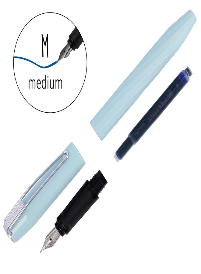 Online fountain pen Slope Black Medium Nib 26116 - Image 4