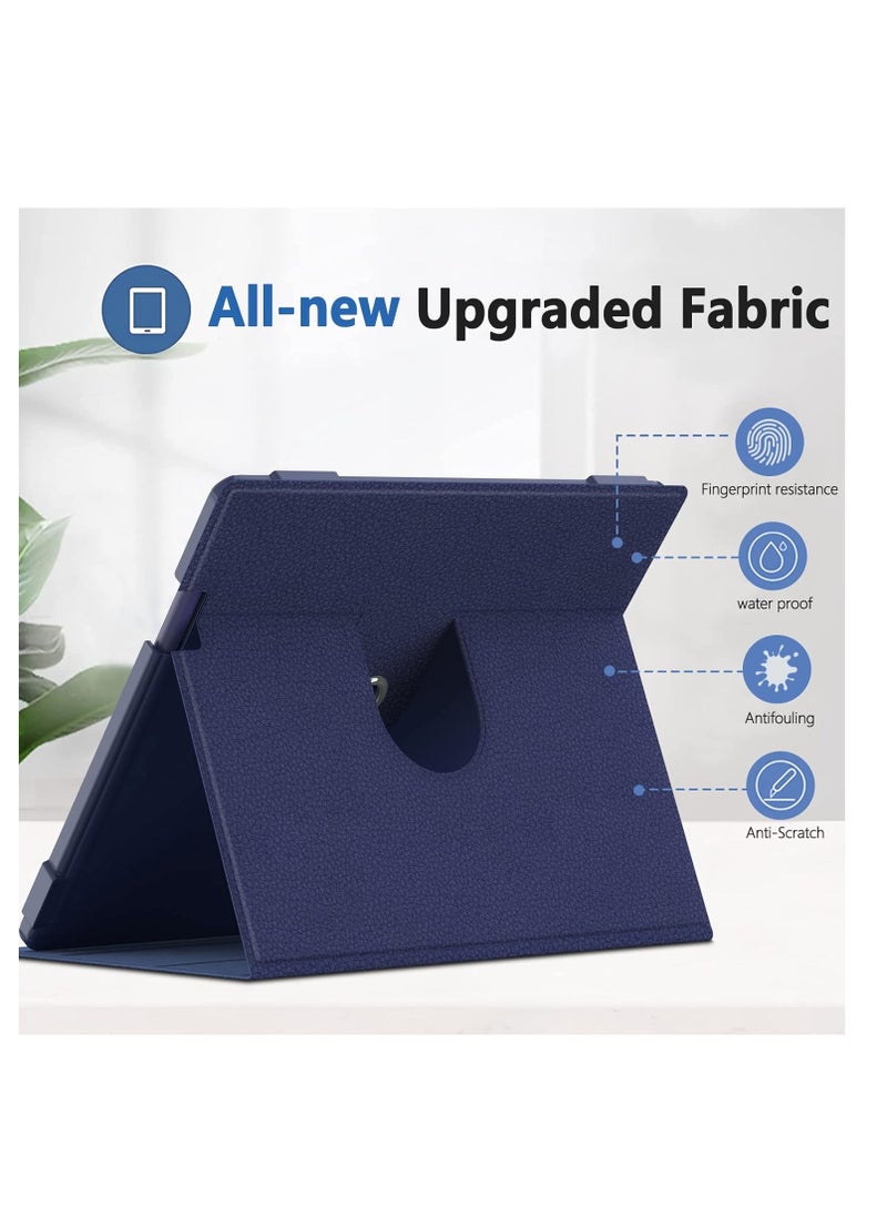My Choice - Book Folio Case for Boox Note Air 2/Air 2 Plus Tablet 10.3" (2021 Released),Lightweight Smart Case with Pencil Holder- Navy Blue - Image 1
