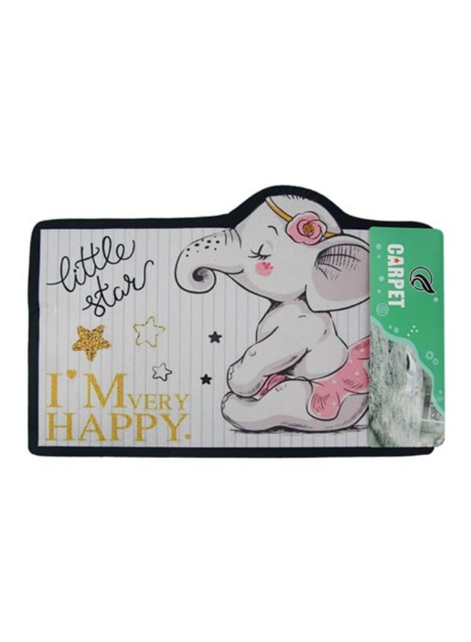 Soft Rectangular Design Multi-Purpose Floor Mat for Kitchen, Bathroom, and Entrance, Approx. 45 x 60 cm - Image 5