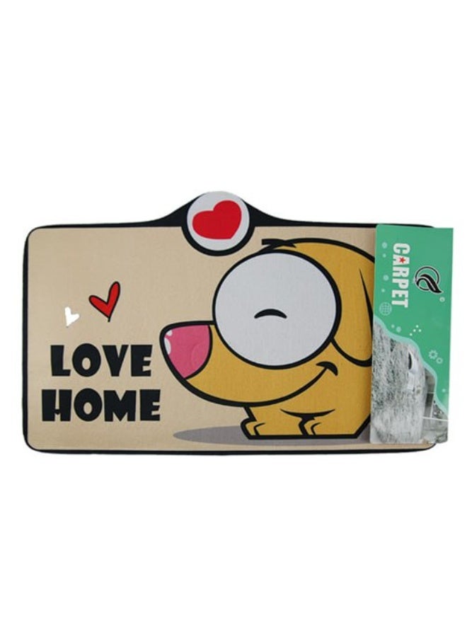Soft Rectangular Design Multi-Purpose Floor Mat for Kitchen, Bathroom, and Entrance, Approx. 45 x 60 cm - Image 1
