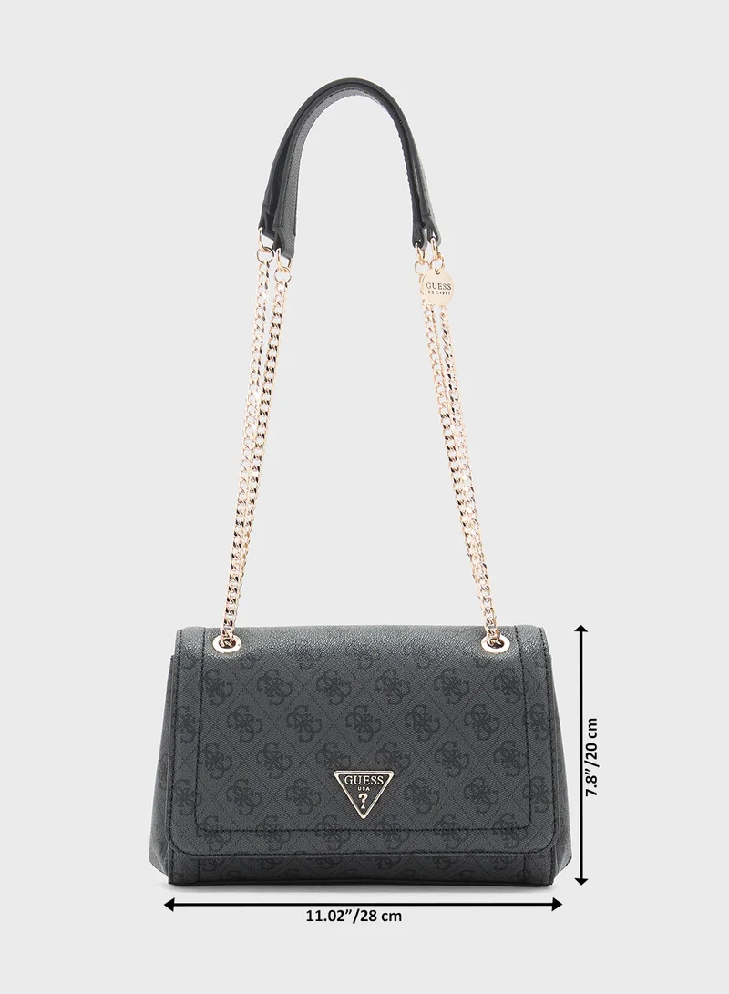 GUESS Noelle Convertible Crossbody Flap