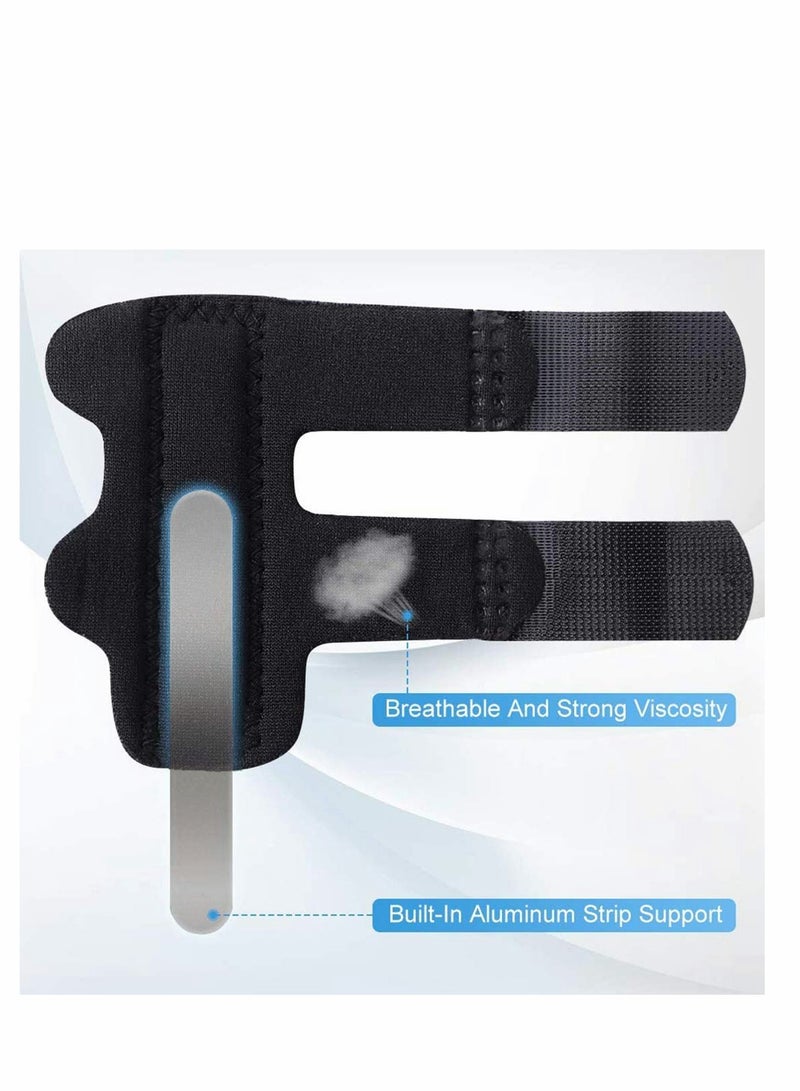 SYOSI 1 Pack Finger Splint, Trigger Finger Splints, Mallet Finger Brace, Finger Support and Straightener for Index, Middle, Ring Finger, Tendon Release and Pain Relief  - Image 5
