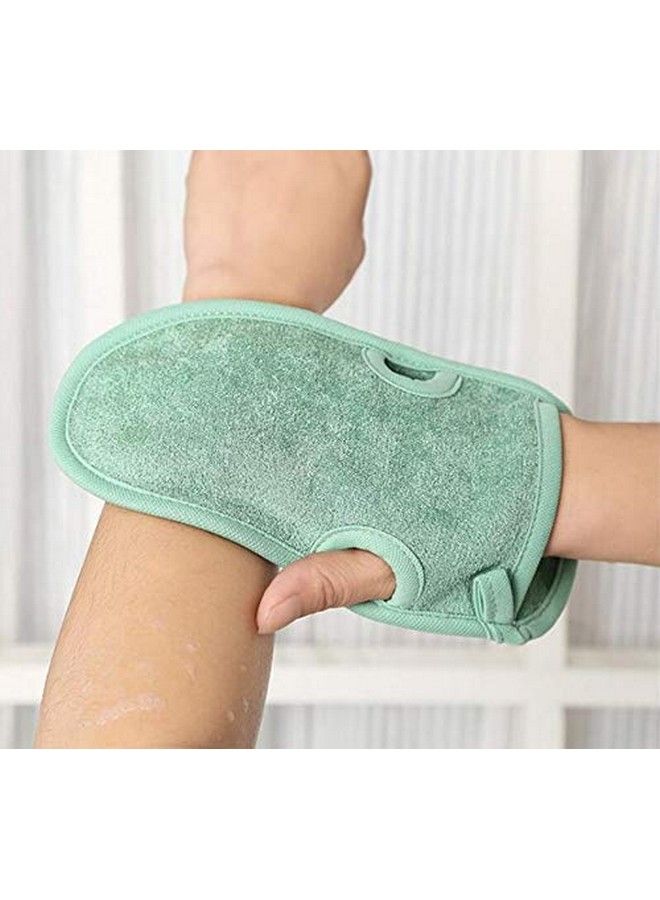 SYBL 3Pcs Bathing Mittens Shower Soft Skin Care Face Body Wash Massage Spa Mitt For Adult And Kids(Color Random) - Image 3