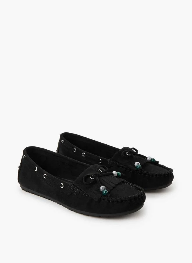Le Confort Women Textured Moccasins