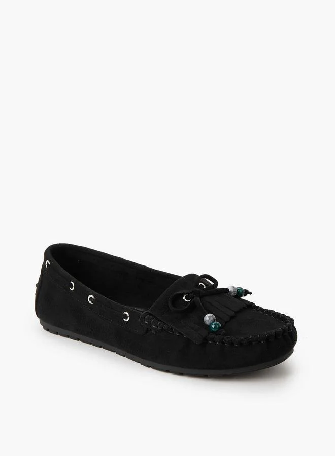 Le Confort Women Textured Moccasins