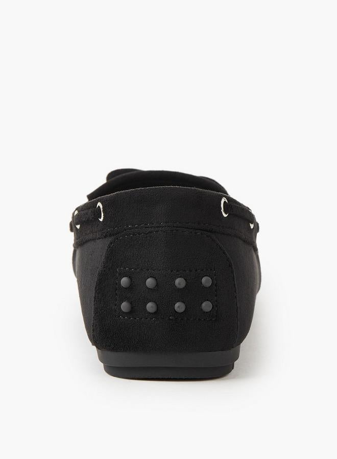 Le Confort Women Textured Moccasins - Image 4