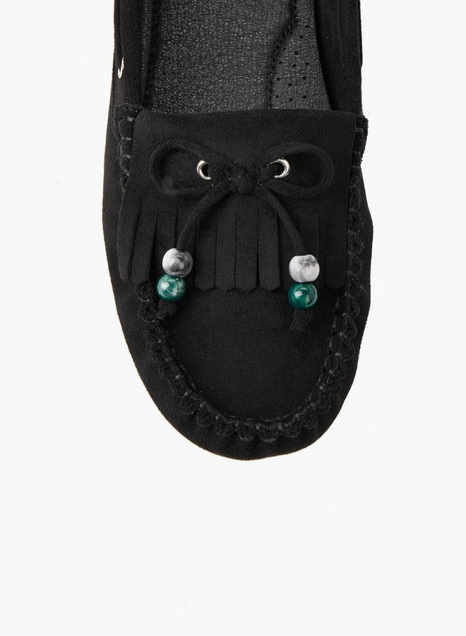 Le Confort Women Textured Moccasins - Image 5