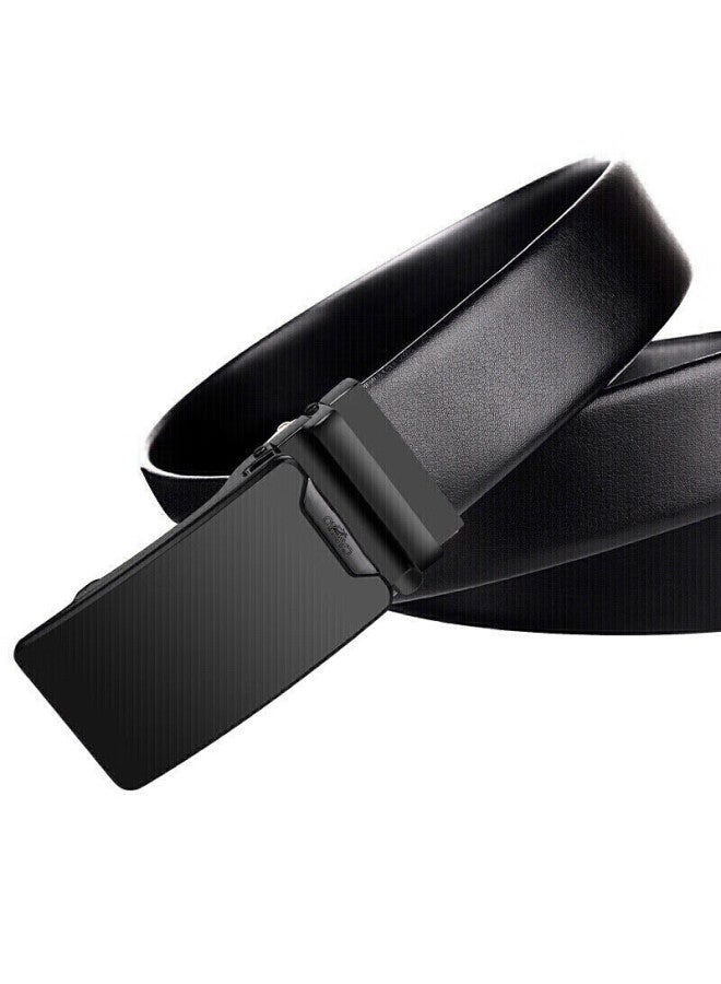 Cartelo Men's Leather Belt, Business Casual Cowhide Automatic Buckle Trouser Belt, Middle-aged And Young Waistband, Birthday Gift For Boyfriend, 520 Gift - Image 2