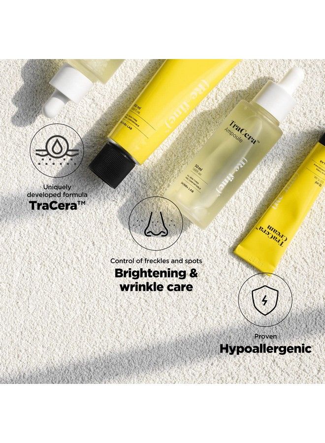BEISIKS Skinrxlab Tracera Ampoule Dark Spot & Tone Correcting Face Serum Vitamin C And Ceramide Control Melanin Blemishes And Freckles Anti Aging Serum For Smooth Moisturizing Finish 1.69 Fl.Oz.  - Image 3