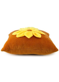Webby Plush Flower Soft Toys Stuffed Toy For Kids 35Cm (Brown)  - Image 5