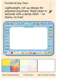Generic Inkless Doodle Pads for Kids, Educational Reusable Drawing Pads, Set of 11 - Perfect Toddler Learning Toy and Gift (100x80cm)  - Image 4