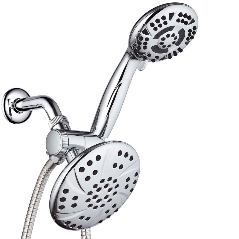 AquaDance High Pressure 6inch 6Setting Premium Rain Shower Head by AquaDance for the Ultimate Shower Spa Experience Officially Independently Tested to Meet Strict US Quality Performance Standards - Image 2