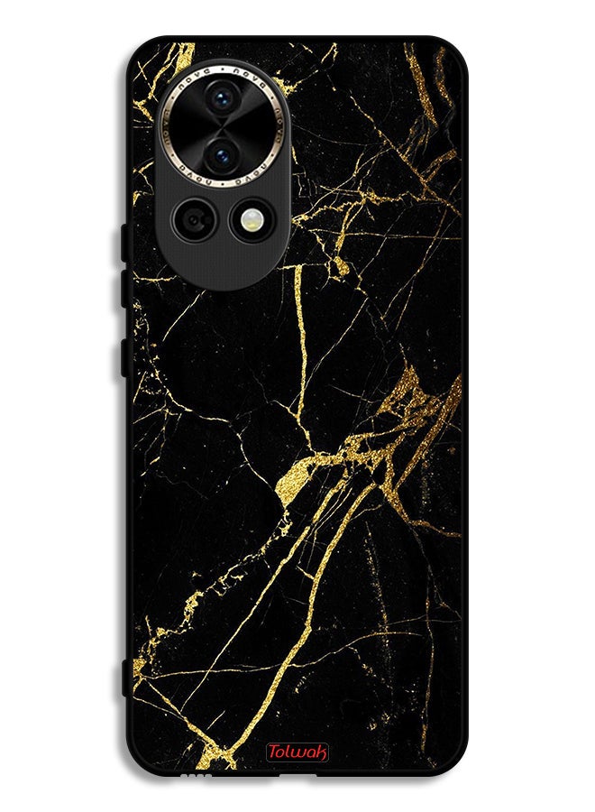 Tolwak Huawei nova 12 5G Protective Case Cover Crack Marble - Image 1