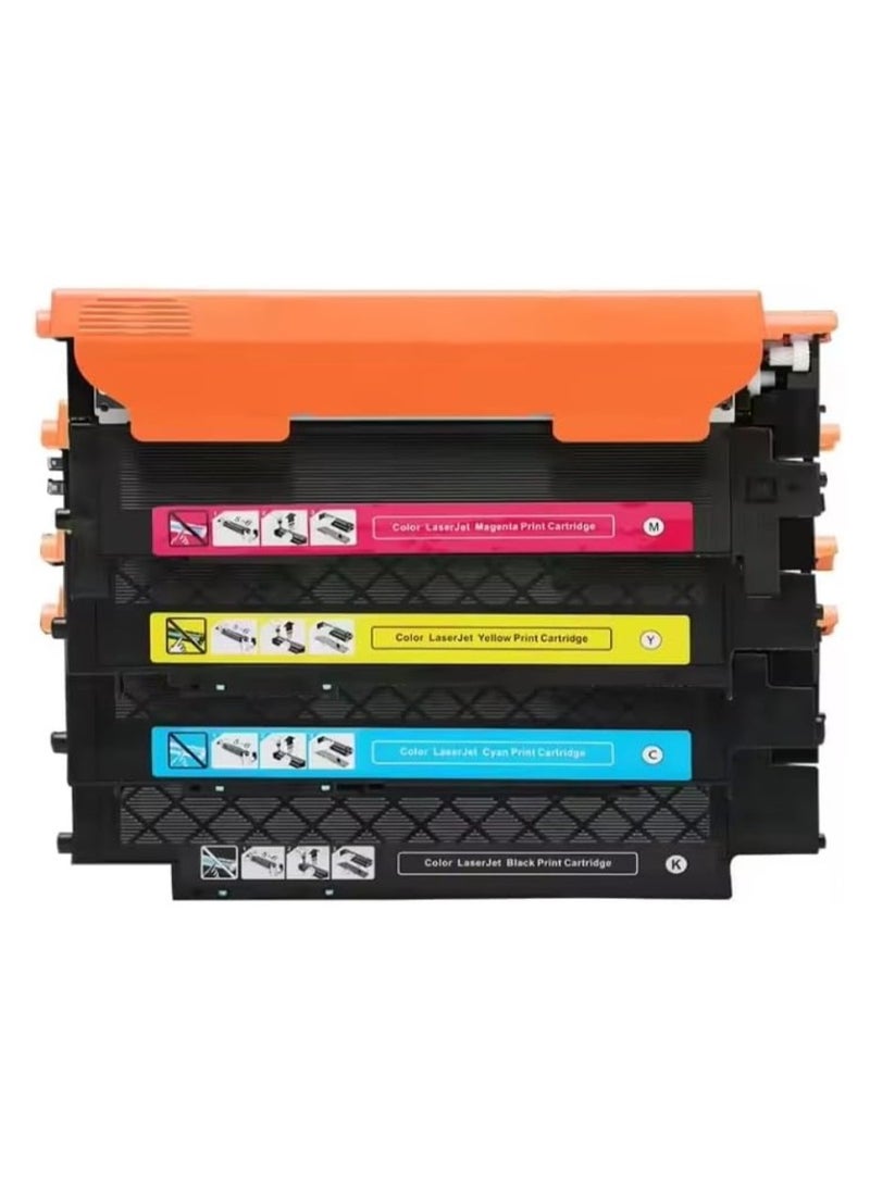 Reacon 117A (4-Pack) Toner Cartridge Compatible with HP Color Laser 150a, 150nw, 178n, 178nw, 178nwg, 179fng, 179fwg, 179fnw (Black, Cyan, Yellow, Magenta) - Image 1