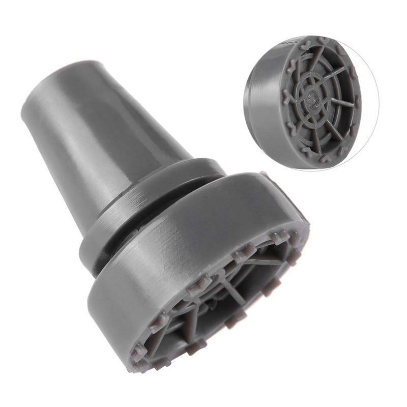 كلاراكو وسادة عكاز قصب ناعمة، وسادة عكاز، مطاط أكسفورد متين مضاد للانزلاق يدور 360 درجة، متانة جيدة لعصي المشي القديمة - Image 1