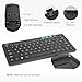 Rii RKM709 24 Gigahertz UltraSlim Wireless Keyboard and Mouse Combo Multimedia Office Keyboard for PC Laptop and DesktopBusiness OfficeBlackNew - Image 2