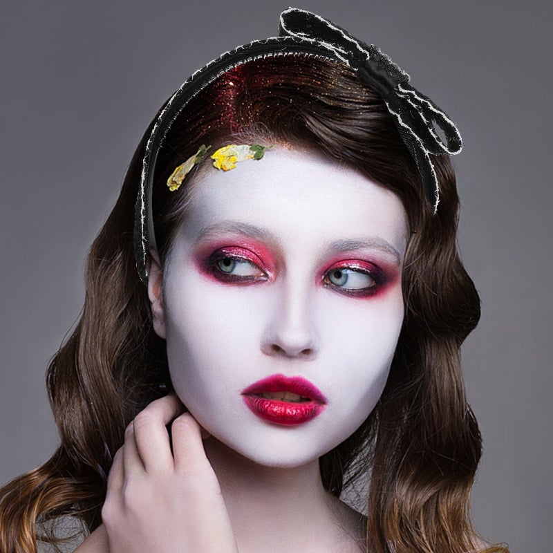 Womens Headband Teen Girls Headdress Wide Headband Hair Band for Prom Birthday Wedding - Image 4