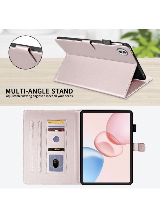 general Tablet Leather Case Compatible with Honor Pad 10 12.1 inch 2025, PU and TPU Stand Case with Card Slot Shockproof Case Slim Tablet Case - Image 4