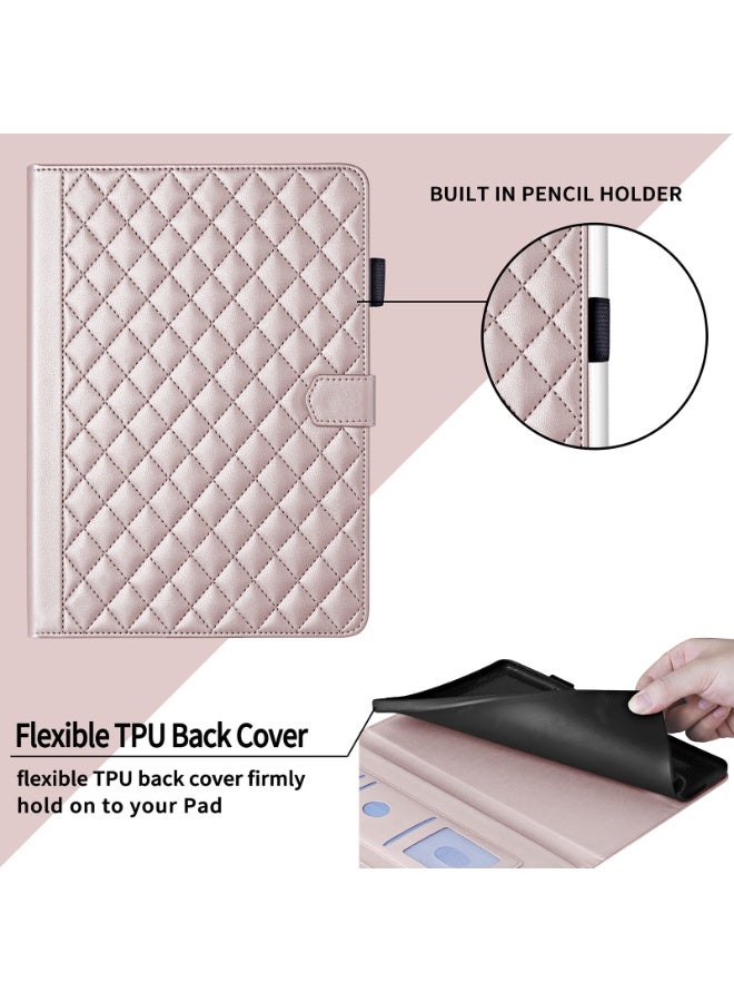 general Tablet Leather Case Compatible with Honor Pad 10 12.1 inch 2025, PU and TPU Stand Case with Card Slot Shockproof Case Slim Tablet Case - Image 5