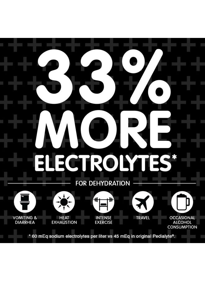 بيدياليت مسحوق إلكتروليت Pedialyte AdvancedCare Plus، مع 33% المزيد من الإلكتروليتات والبريبايوتيك PreActive، بنكهة الفراولة المجمدة، عبوات مسحوق مشروب إلكتروليت، 0.6 أونصة، عبوة من 6 قطع  - Image 2