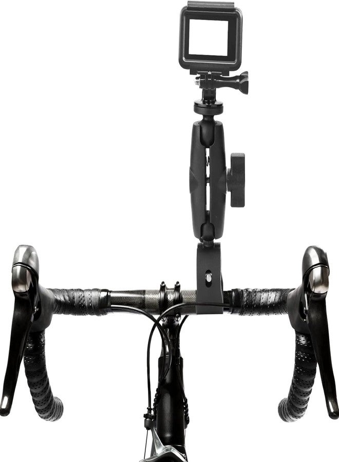 SHOPEE Camera Bike Motorcycle Mount Handlebar Clamp Mount 360° Rotation Compatible with Go Pro and Other Action Cameras - Image 5