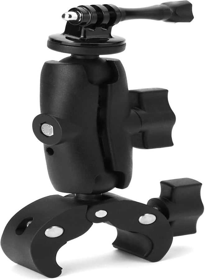 SHOPEE Camera Bike Motorcycle Mount Handlebar Clamp Mount 360° Rotation Compatible with Go Pro and Other Action Cameras - Image 2