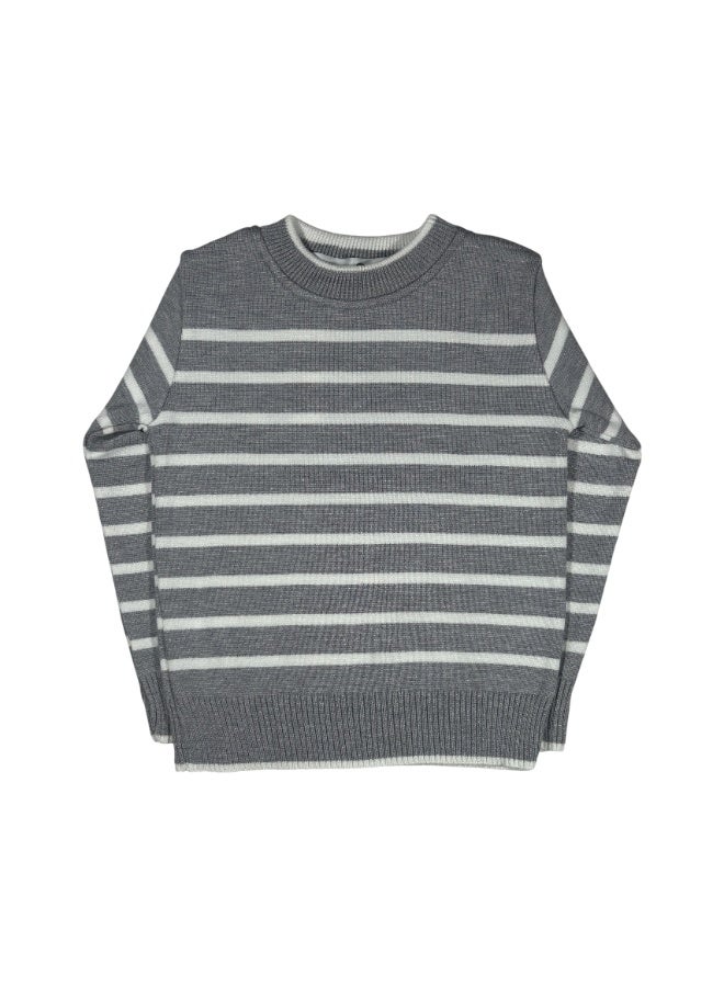 بيبي كو بلوفر اطفالي رمادي تريكو - Image 2