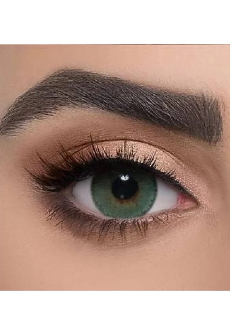 دهب - عدسات لاصق بلون لومير جرين لمدة 6 أشهر - Image 1