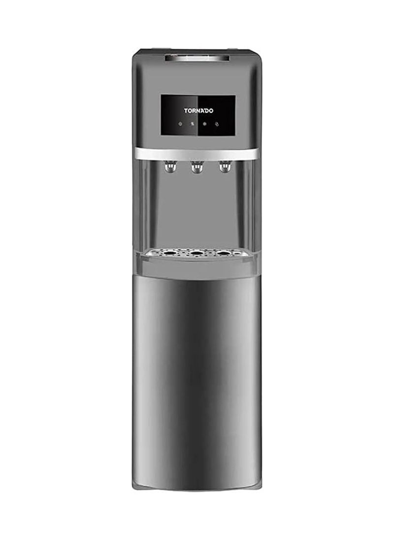 تورنيدو موزع مياه سعة 5.2 لتر مزود بعدد 3 صنابير ماء ساخن وبارد وعادي WDM-H40ADE-S فضي - Image 1