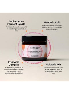 Mad Hippie Mad Hippie MicroDermabrasion Facial - Exfoliating Face Scrub with Glycolic Acid, Mandelic Acid, AHA Complex & Hyaluronic Acid, 2.1 Fl Oz  - Image 4