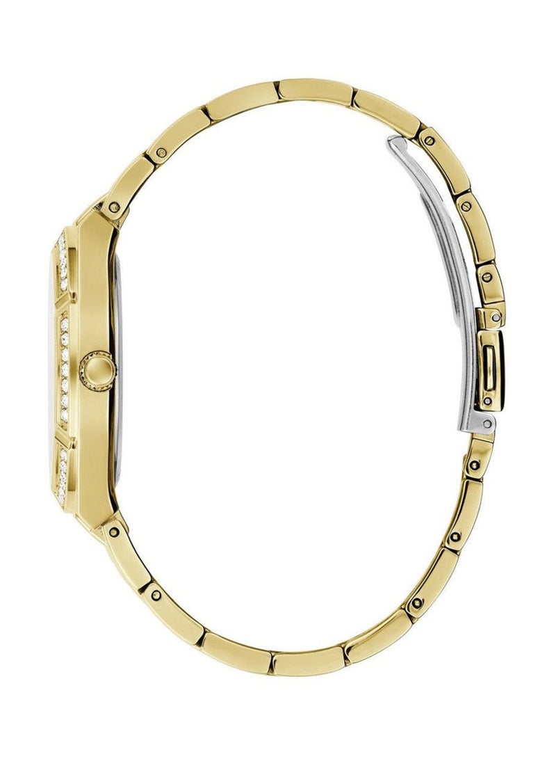 GUESS Women's Polished Stainless Steel Bracelet Watch GW0033L2  - Image 2