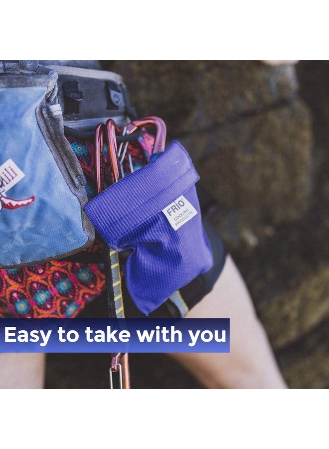 FRIO ® Extra Large: Insulin Cooling Travel Wallet (Blue) for Diabetics Made in United Kingdom - No icepacks, Ever Again! - Image 2