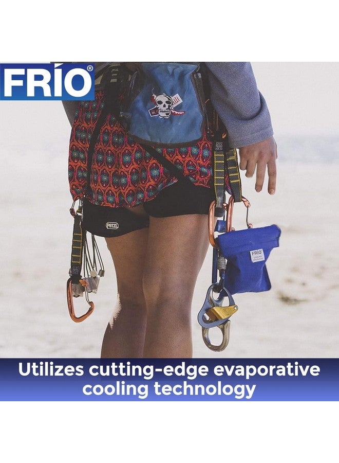 FRIO ® Extra Large: Insulin Cooling Travel Wallet (Blue) for Diabetics Made in United Kingdom - No icepacks, Ever Again! - Image 4