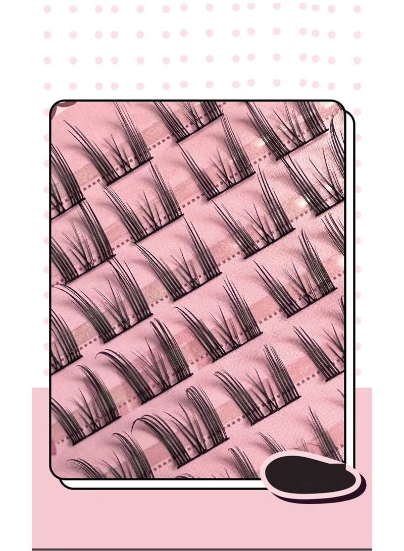 72 Clusters Of Cartoon Natural False Eyelashes Suitable For Daily Dating Commuting Cosplay Makeup Parties（Size：10-12MM） - Image 5