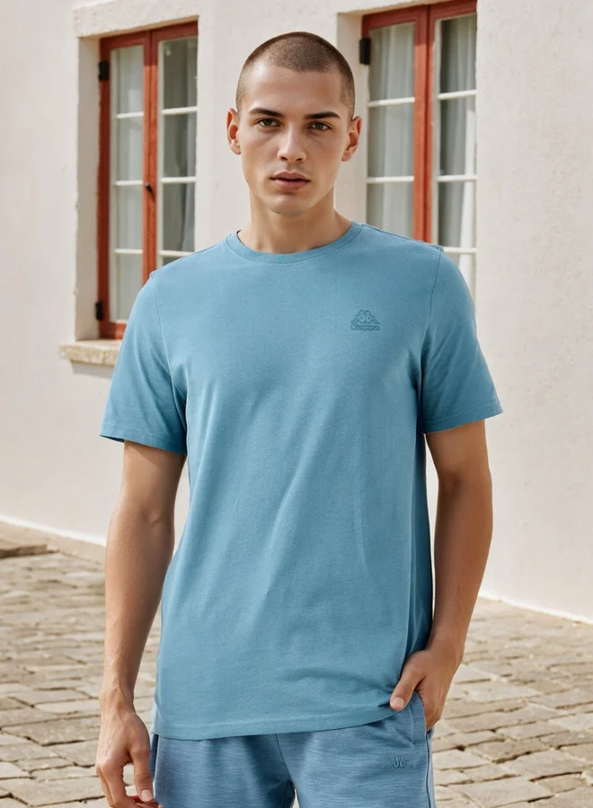 كابا تيشيرت كابا بياقة دائرية