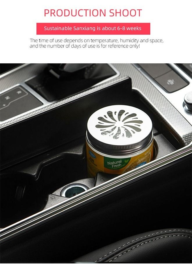 SAMEILI - Air Freshener Lavender Scent Odor Eliminator Scent Freshener Room Closets Bathrooms Car 220g - Image 1