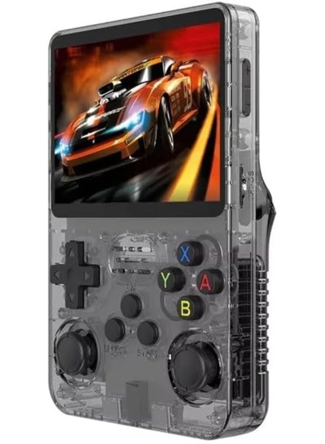 MUNTAQI R36S Retro Handheld Game Console – 3.5" HD Screen 640x480, 64-Bit Quad-Core A7 1.5GHz, 28 Emulators, 128GB TF Card, Portable Retro Gaming Player with 20,000+ Classic Games, Fast Charging USB-C - Image 1