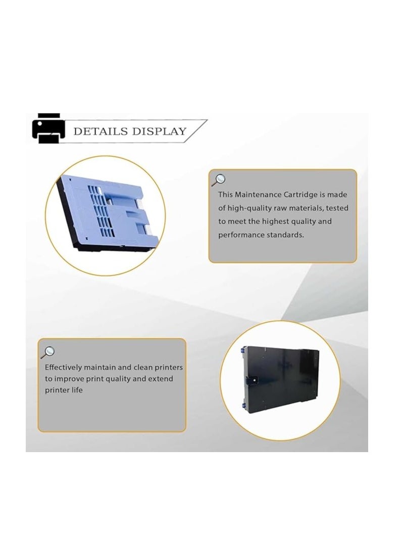 Terabyte MC-10 / 1320B014 Waste Collection Maintenance Cartridge Compatible with Imageprograf IPF 650 655 670 680 685 750 755 760 765 770 780 785  - Image 5