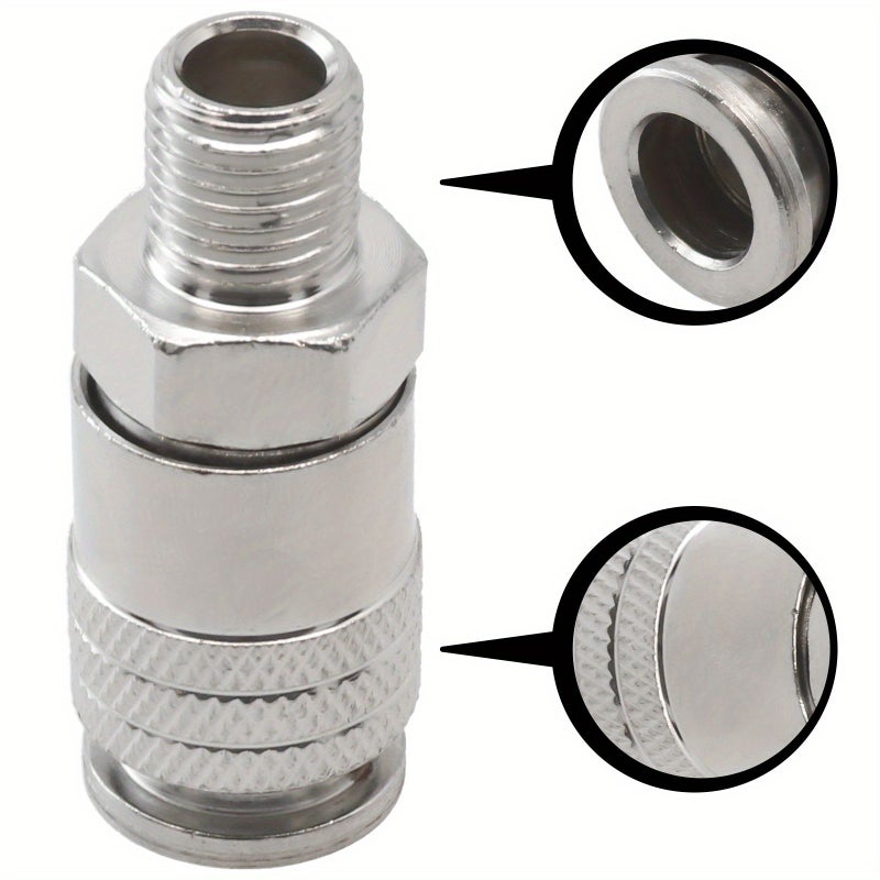 G1 4 Male Thread Quick Connector 53Mm Air Compressor Component 1pc Variant Color - Image 5