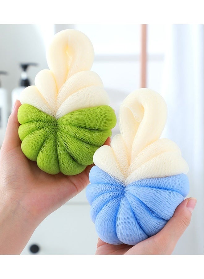 Beauenty Sky blue and matcha green bath ball - Image 1