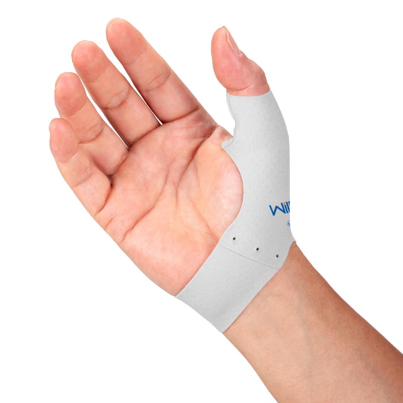 Willcom Thumb Brace Compression Sleeve 2 PCS Soft Elastic Thumb Spica Protector for Relieving Pain Arthritis Joint Pain Tendonitis SprainsBreathable Comfortable LightweightSmall - Image 3