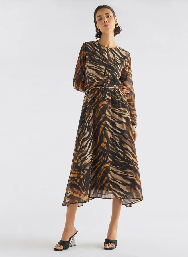 Splash FAV Animal Print Dress