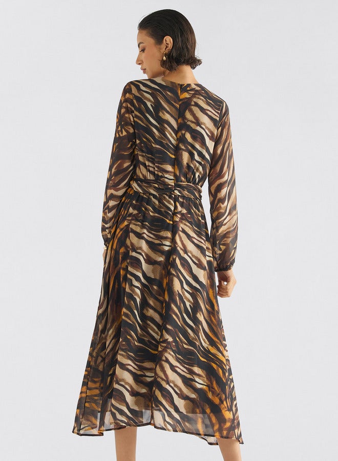 Splash FAV Animal Print Dress - Image 3